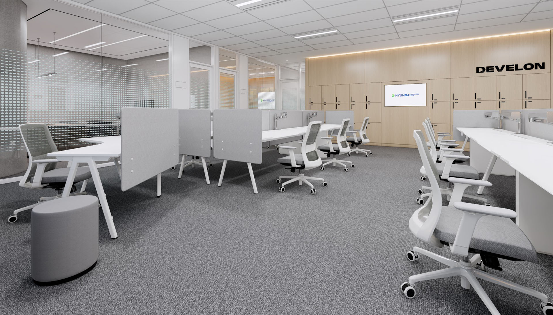 Hyundai Infracore Develon Office