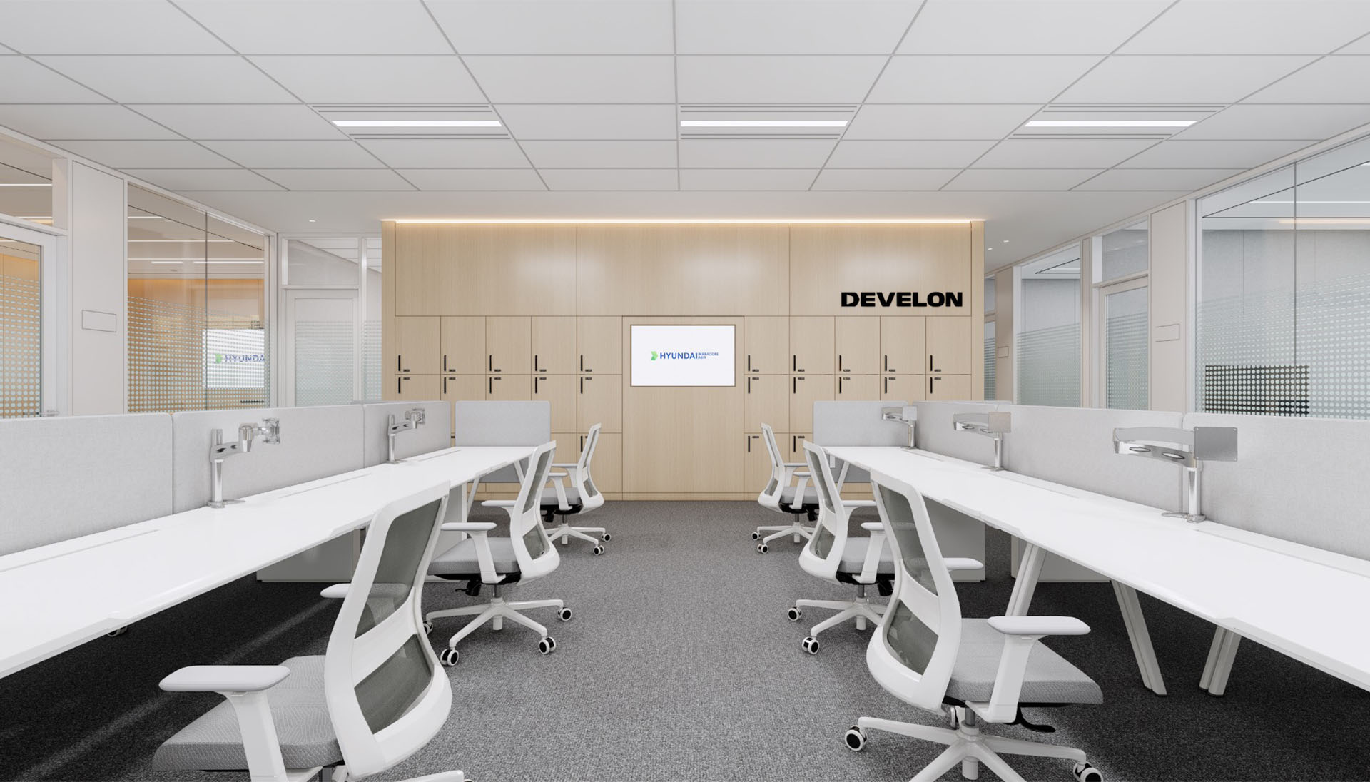 Hyundai Infracore Develon Office